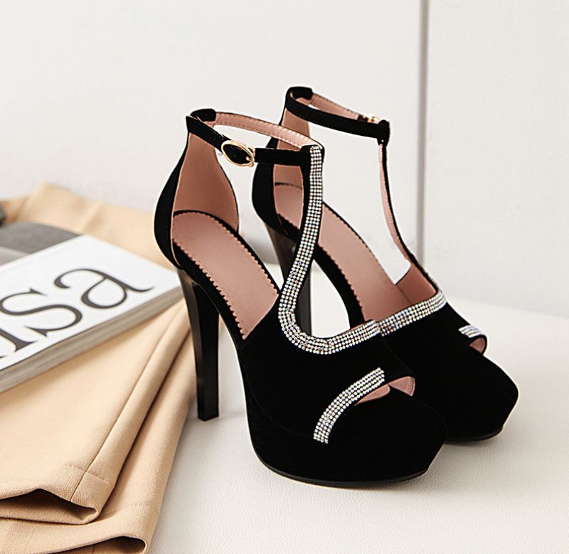 Olympia Heels - Musta