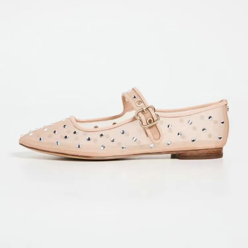 Oralia Naisten Tekojalokivibalettiasunnot - Beige
