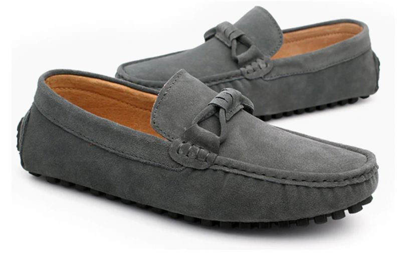Orazio Miesten Loafers -kengät - Harmaa