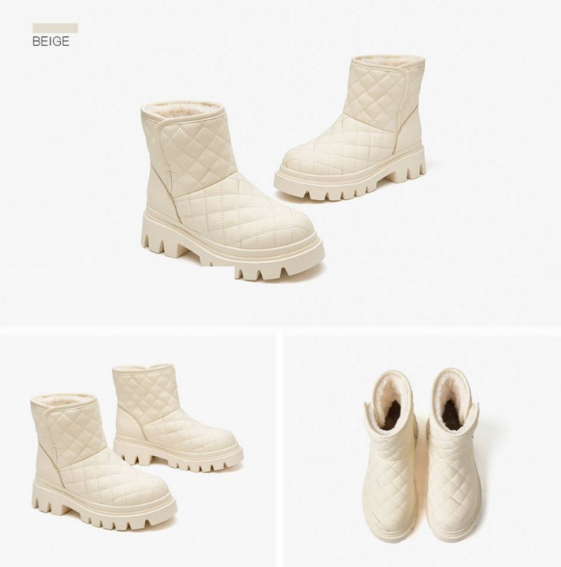 Oriana Naisten Lumisaappaat - Beige