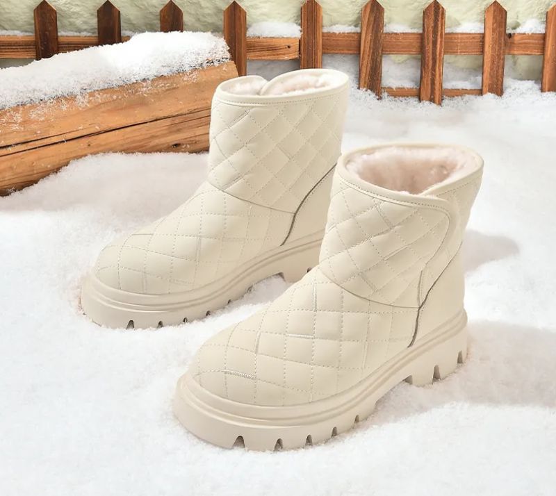 Oriana Naisten Lumisaappaat - Beige