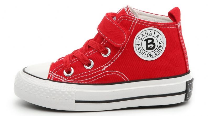 Orju Unisex Lasten High Top Tennarit - Punainen