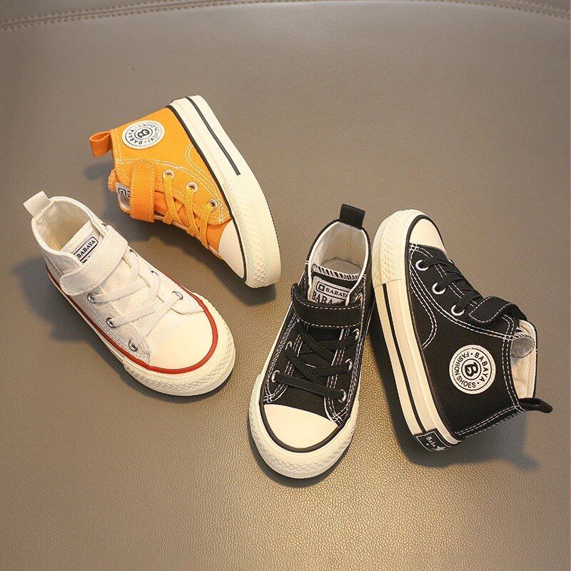 Orju Unisex Lasten High Top Tennarit - Punainen