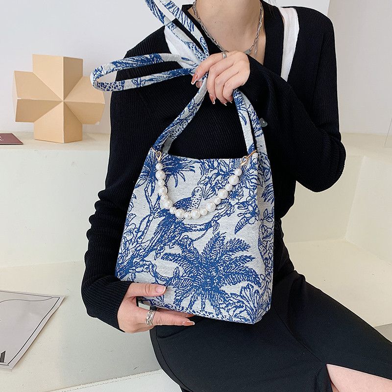 Orla Naisten Kankainen Crossbody Käsilaukku - Musta