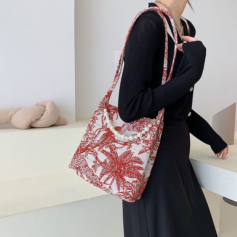 Orla Naisten Kankainen Crossbody Käsilaukku - Musta