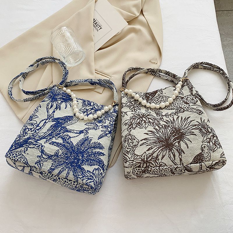 Orla Naisten Kankainen Crossbody Käsilaukku - Musta
