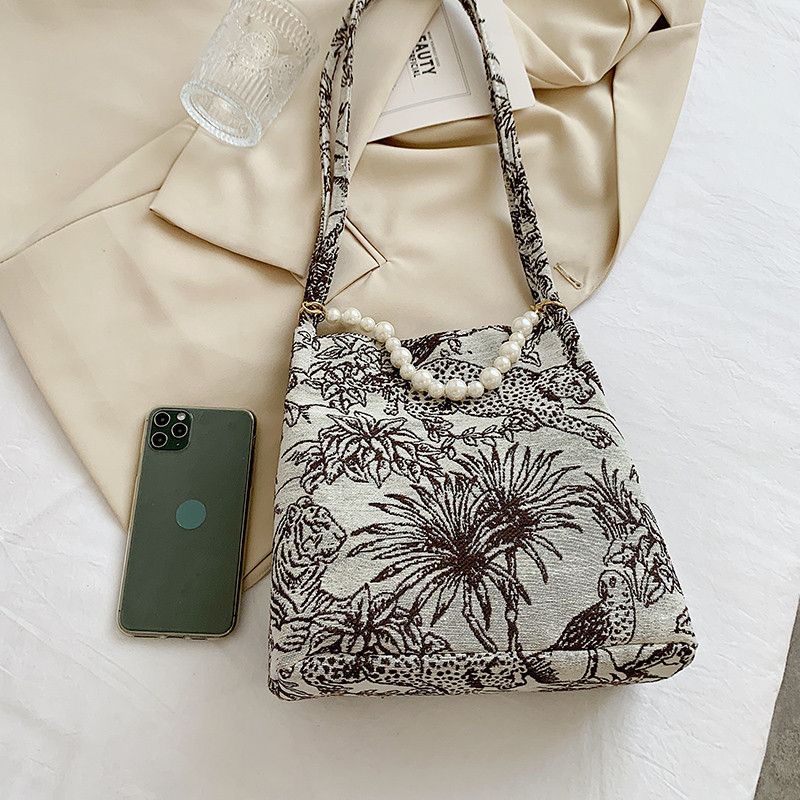 Orla Naisten Kankainen Crossbody Käsilaukku - Musta