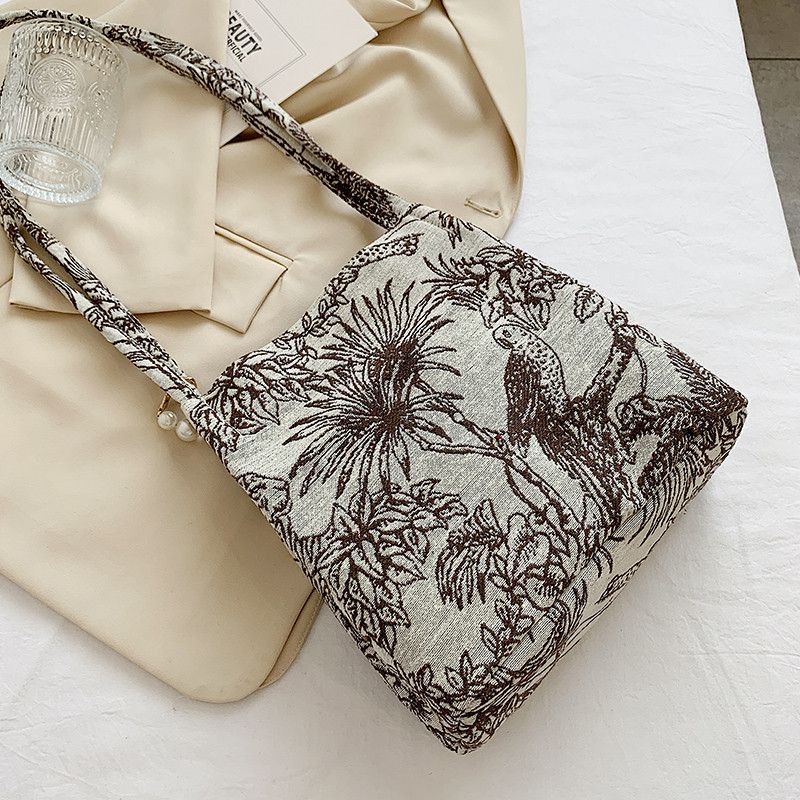 Orla Naisten Kankainen Crossbody Käsilaukku - Musta