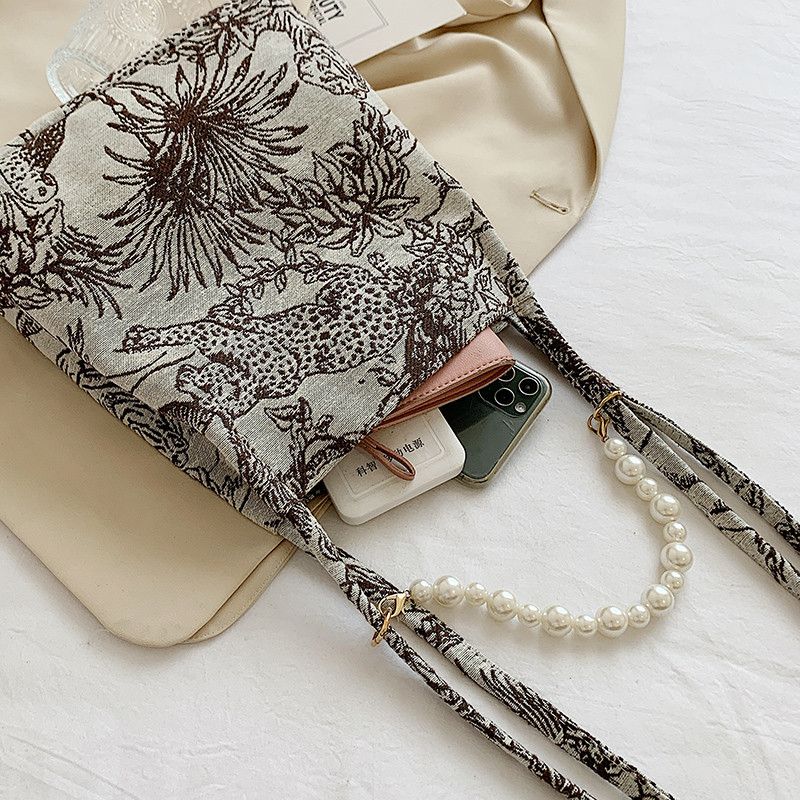 Orla Naisten Kankainen Crossbody Käsilaukku - Musta