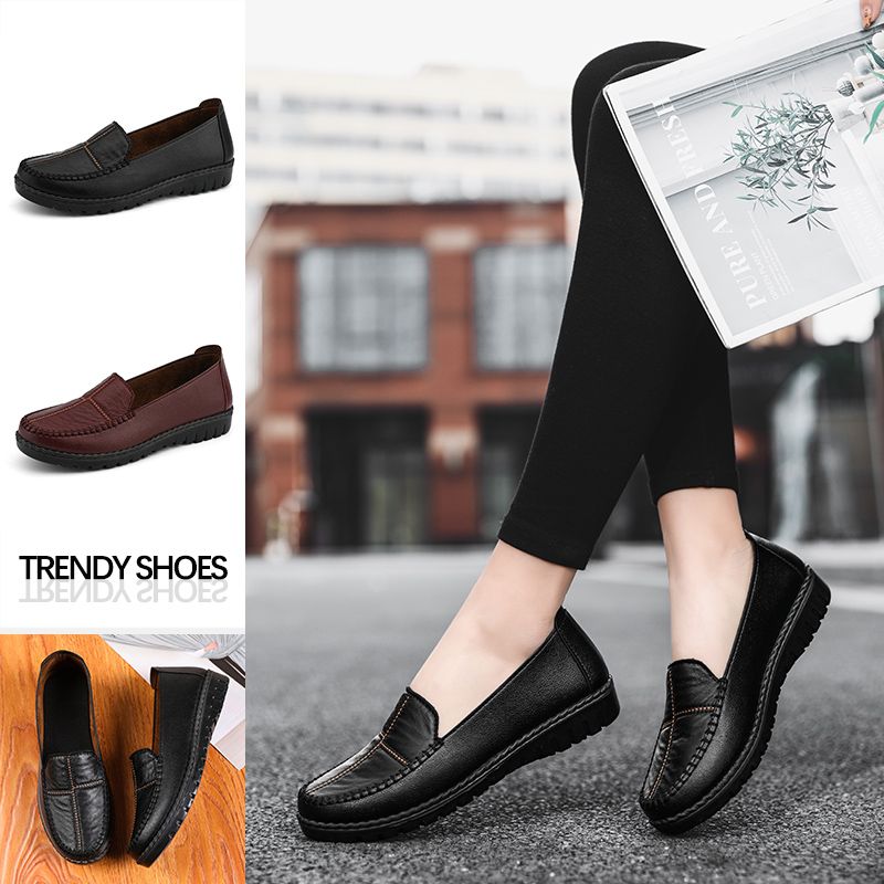 Ornelia Naisten Slip-on Loafer-kengät - Punainen