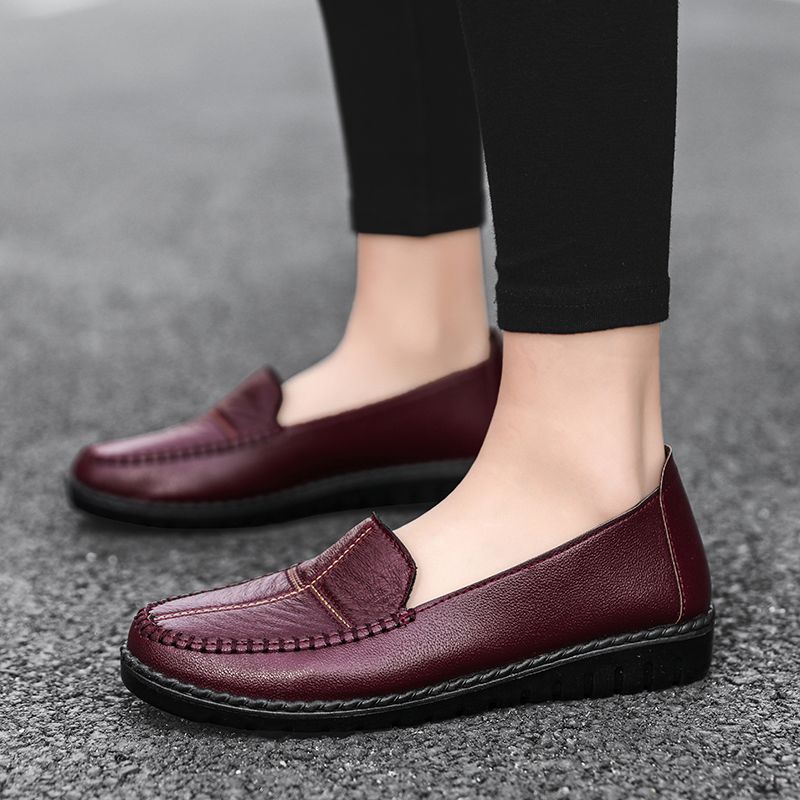 Ornelia Naisten Slip-on Loafer-kengät - Punainen