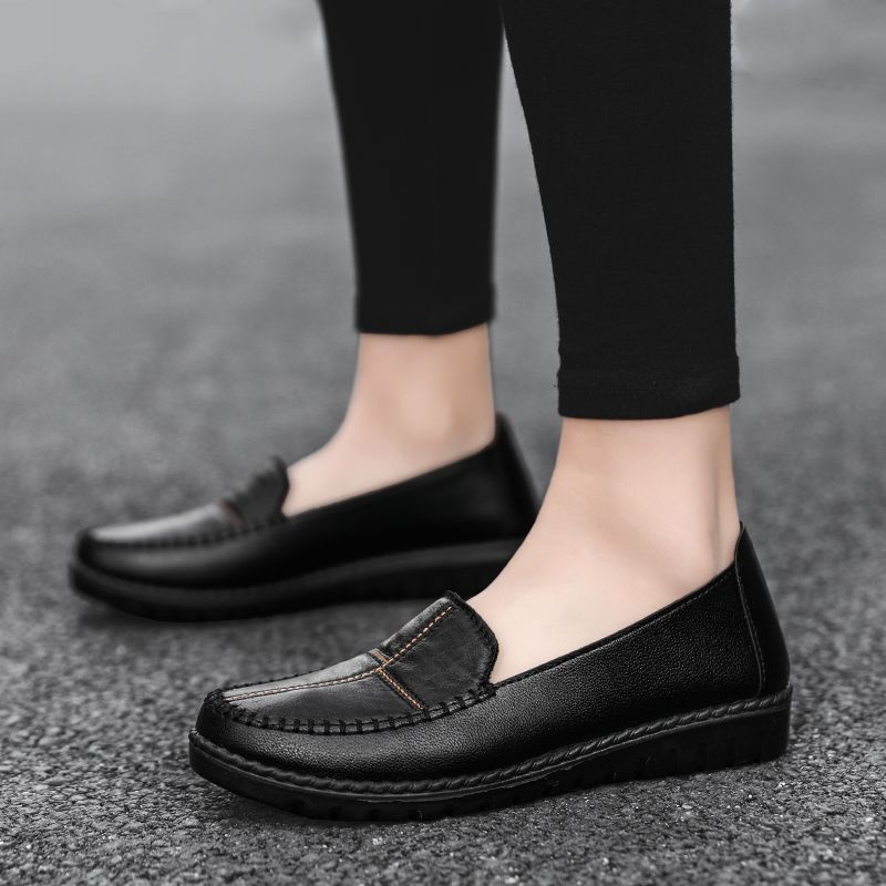Ornelia Naisten Slip-on Loafer-kengät - Punainen