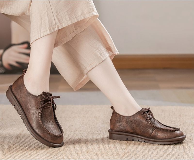Osana Naisten Loafer-kengät - Ruskea