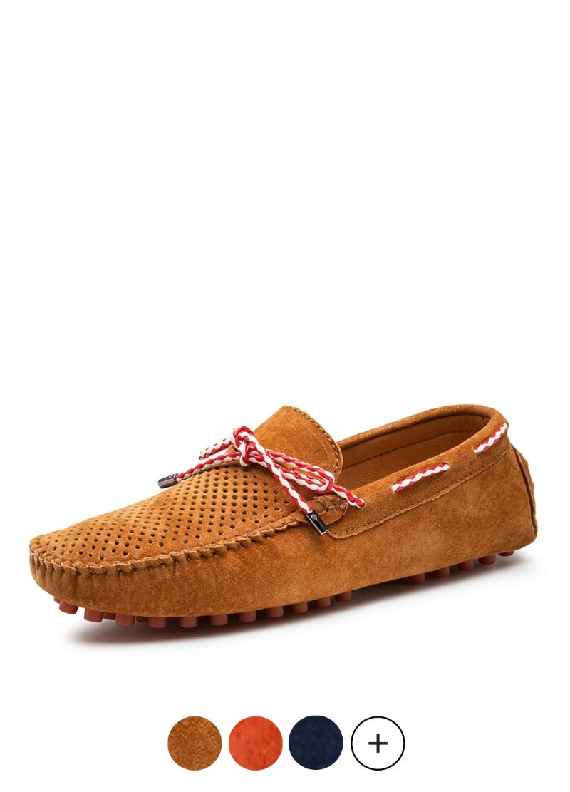 Oswaldo Miesten Mokkanahkainen Loafer