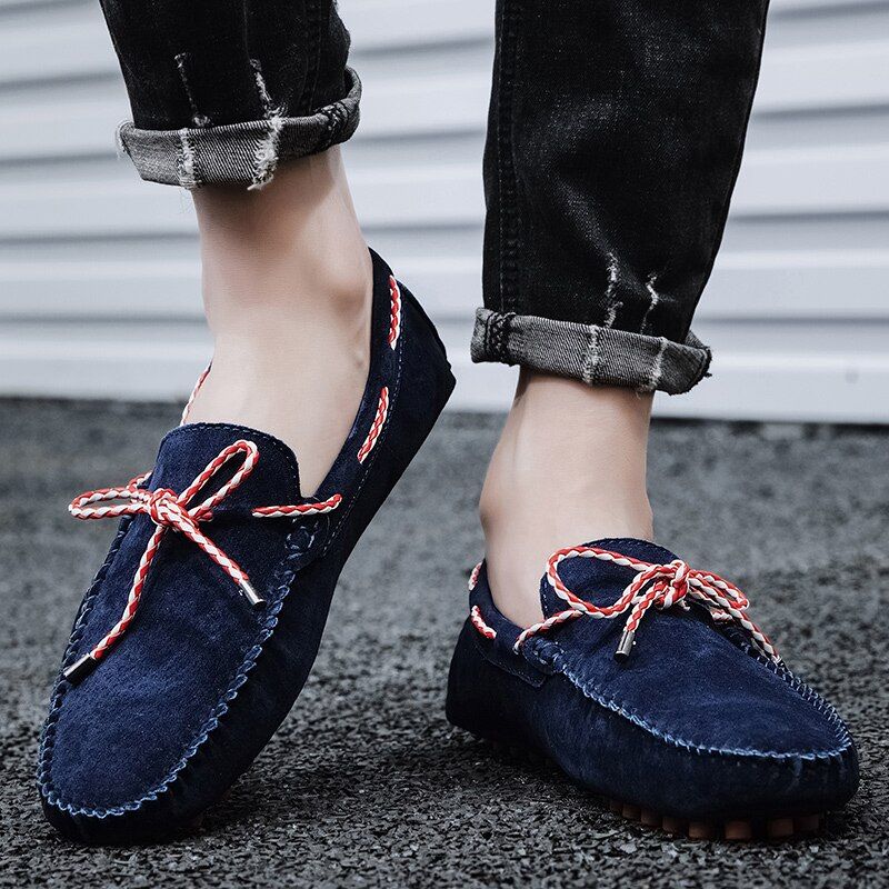 Oswaldo Miesten Mokkanahkainen Loafer - Khaki 1