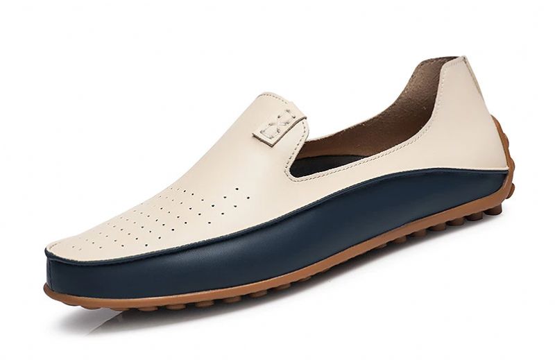 Otamendi Miesten Loafers Vapaa-ajan Kengät - Valkoinen