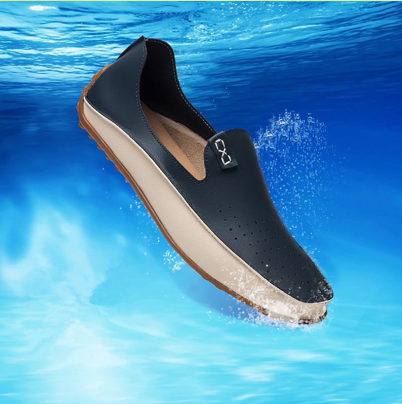 Otamendi Miesten Loafers Vapaa-ajan Kengät - Valkoinen