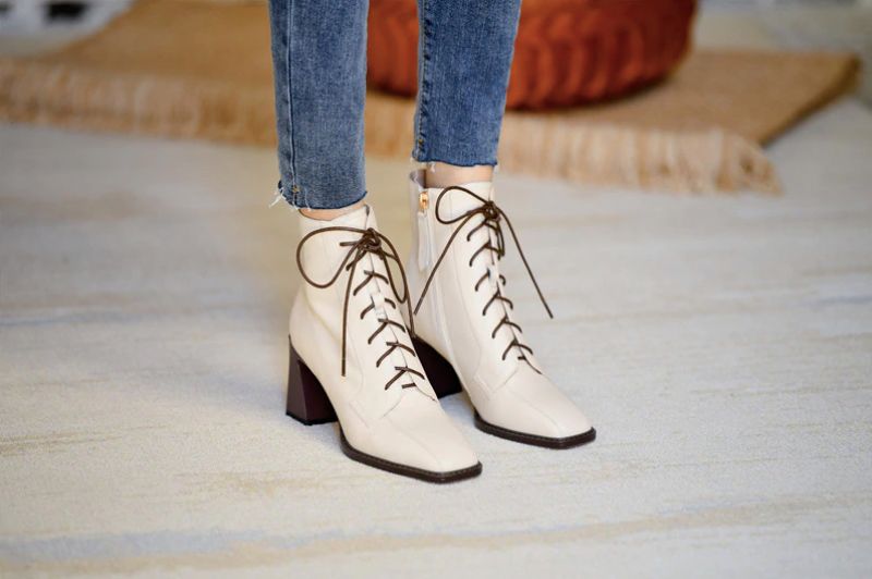 Palacios Boots Nilkkakorkeus - Beige