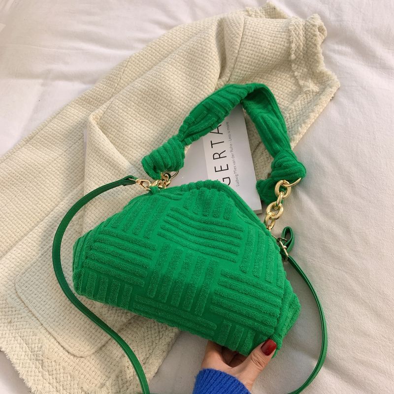 Palma Naisten Ylellinen Crossbody Käsilaukku - Vihreä
