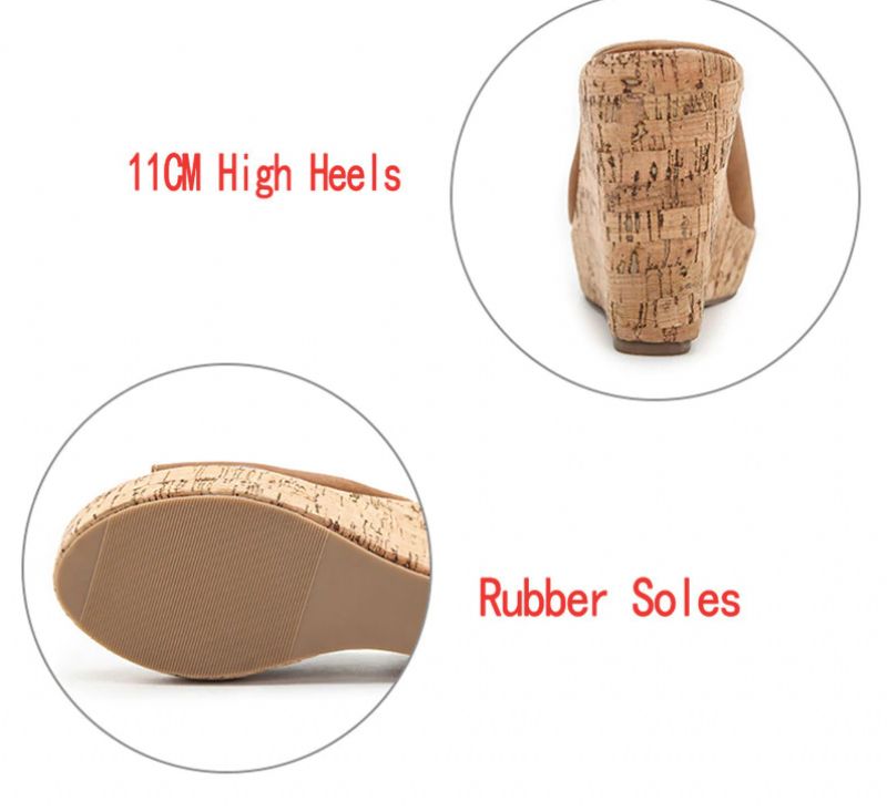 Palmira Wedges - Musta
