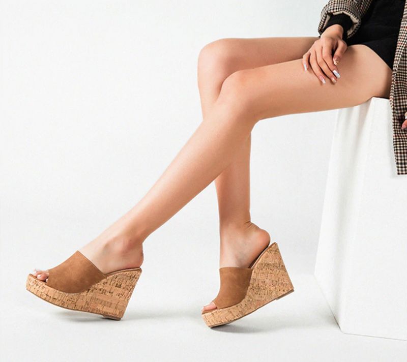 Palmira Wedges - Musta