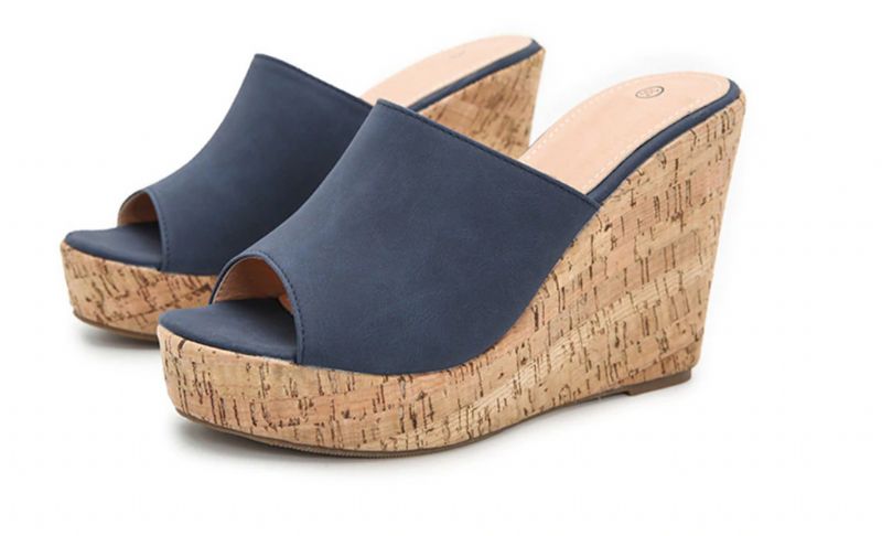 Palmira Wedges - Musta