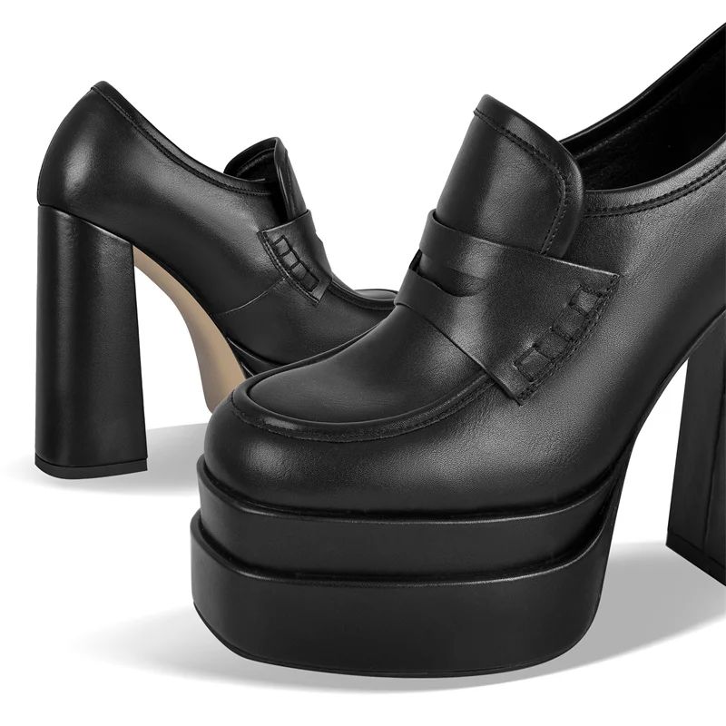 Pandora Naisten Platform Heels -kengät - Musta