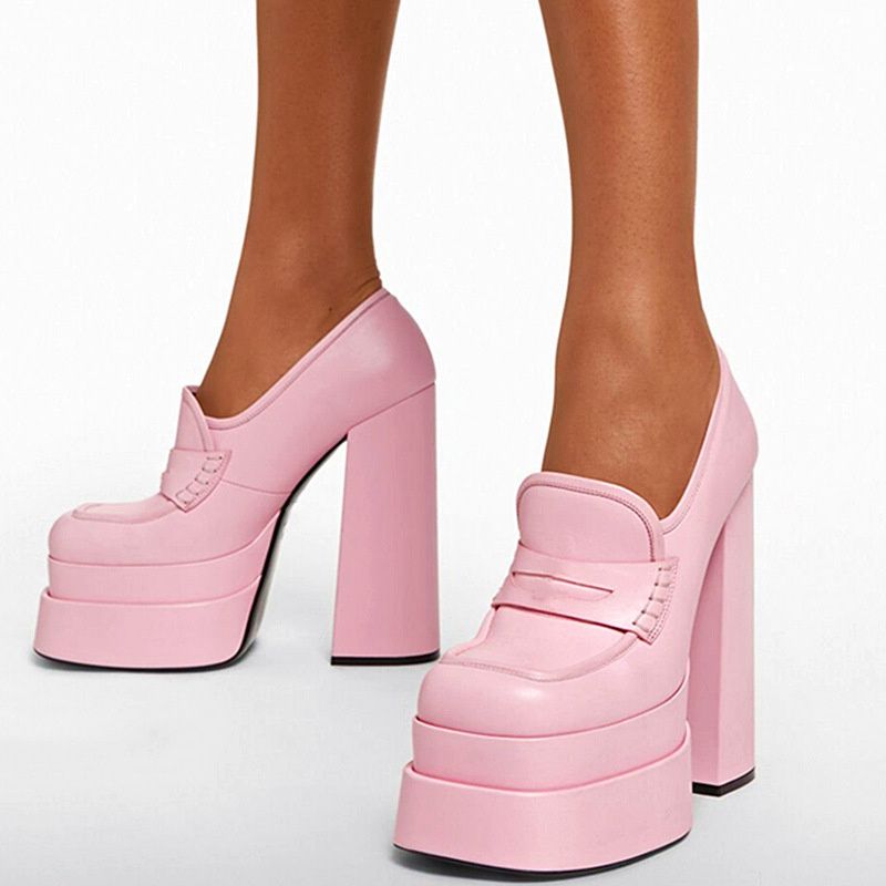 Pandora Naisten Platform Heels -kengät - Musta