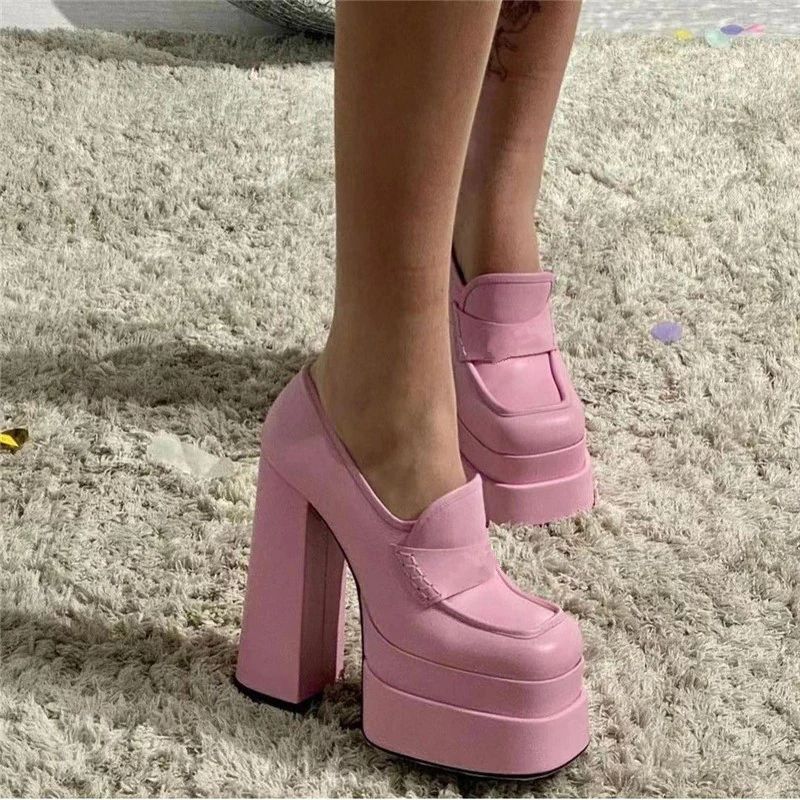 Pandora Naisten Platform Heels -kengät - Musta