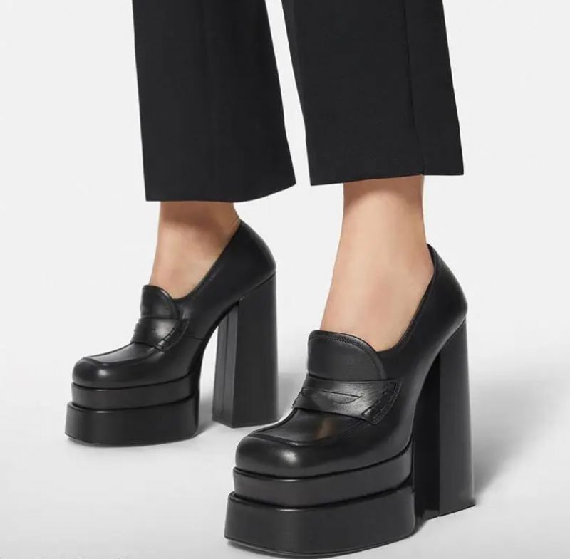 Pandora Naisten Platform Heels -kengät - Musta