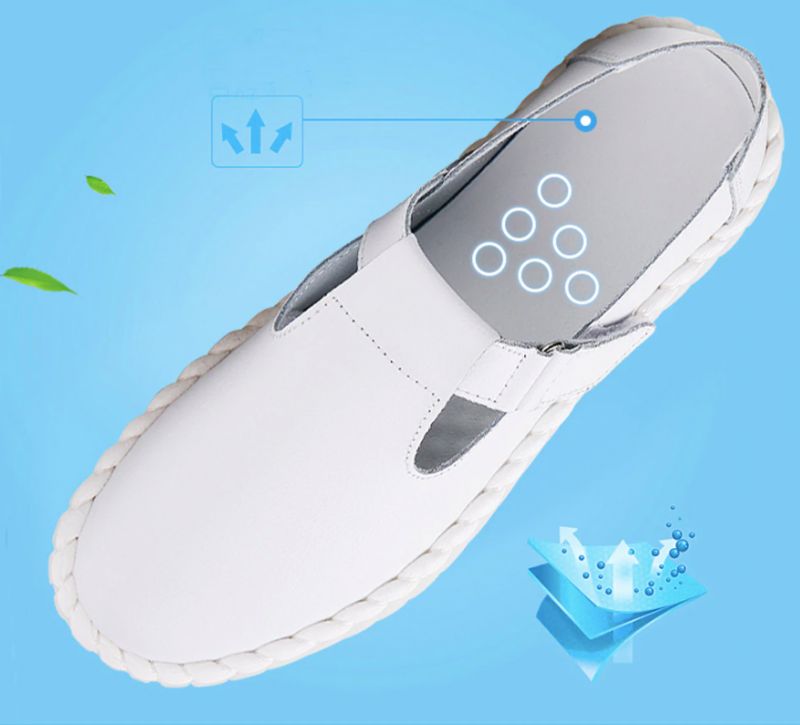 Papoila Loafers - Valkoinen Ontto