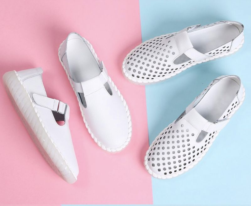 Papoila Loafers - Valkoinen Ontto