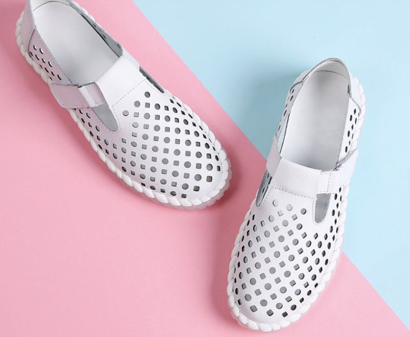 Papoila Loafers - Valkoinen Ontto