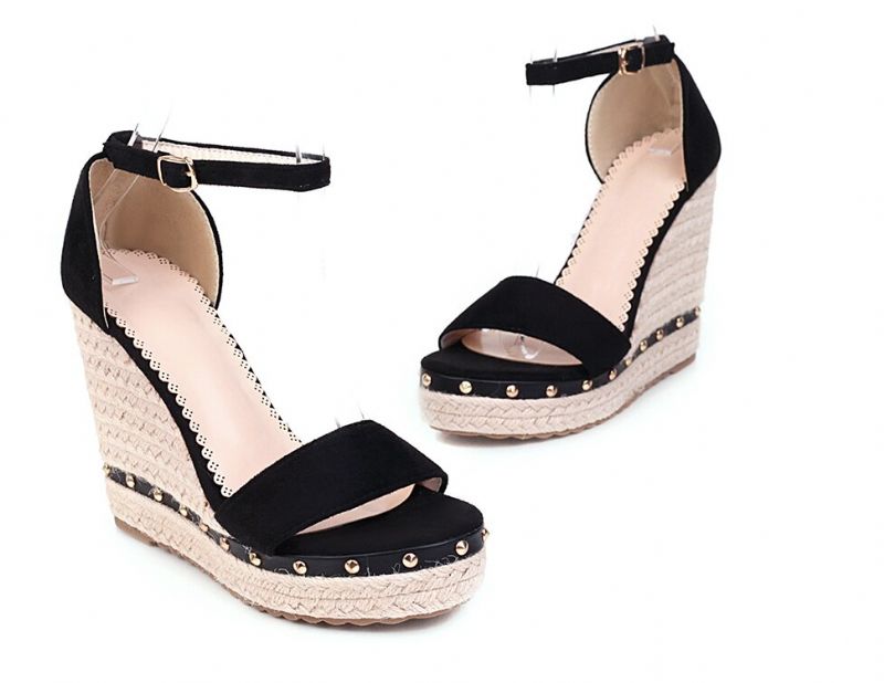 Parana Wedges - Musta