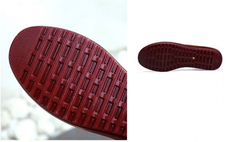 Pehmeät Naisten Loafer-kengät - Punainen