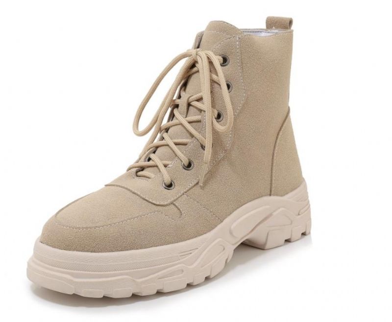Pelae Boots Nilkkakorkeus - Beige Turkisen Kanssa