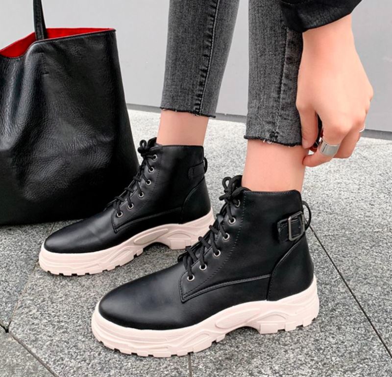 Pelae Boots Nilkkakorkeus - Beige Turkisen Kanssa