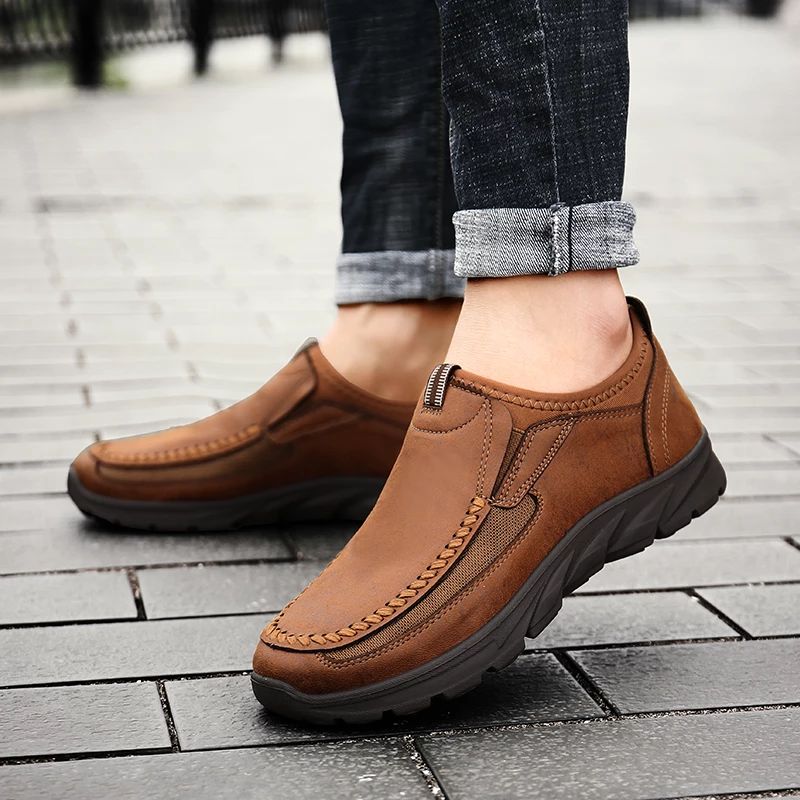 Peñalte Miesten Loafer-kengät - Ruskea