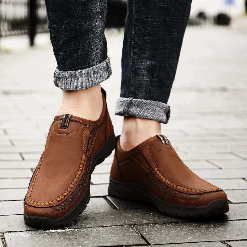 Peñalte Miesten Loafer-kengät - Ruskea