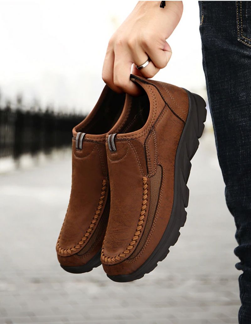 Peñalte Miesten Loafer-kengät - Ruskea