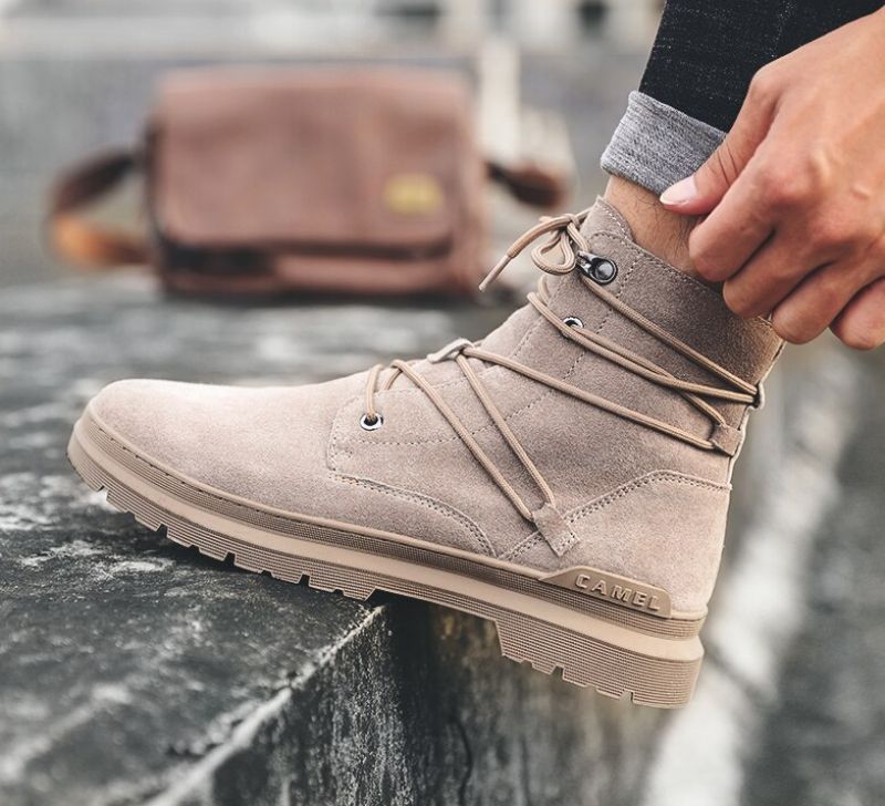 Percy Miesten Saappaat - Khaki