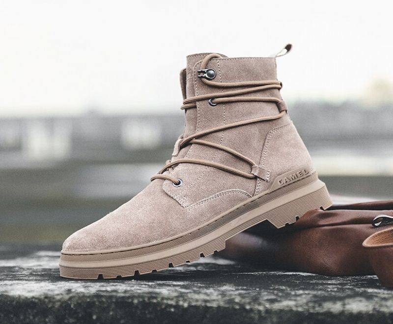 Percy Miesten Saappaat - Khaki