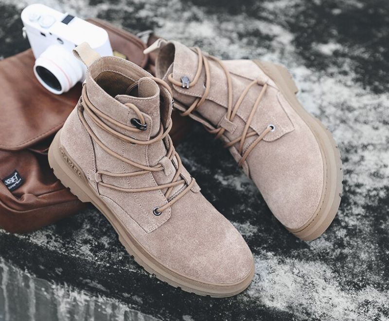 Percy Miesten Saappaat - Khaki