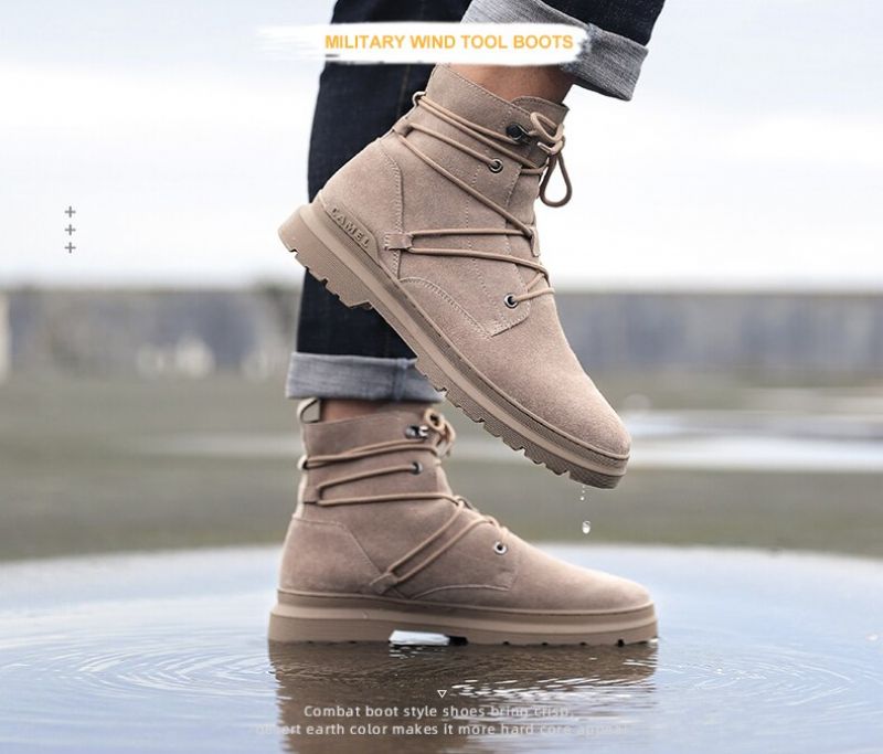 Percy Miesten Saappaat - Khaki