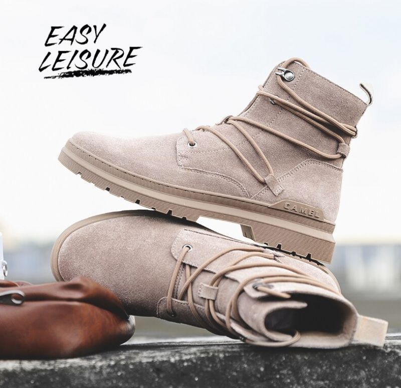 Percy Miesten Saappaat - Khaki