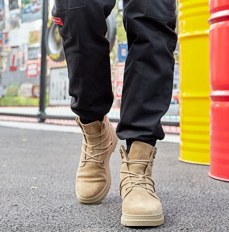 Percy Miesten Saappaat - Khaki