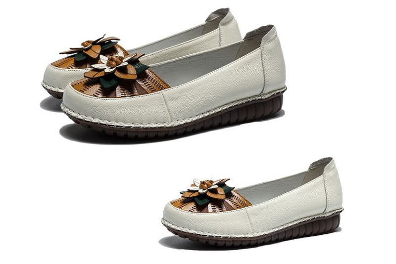 Perla Naisten Loafer-kengät - Valkoinen