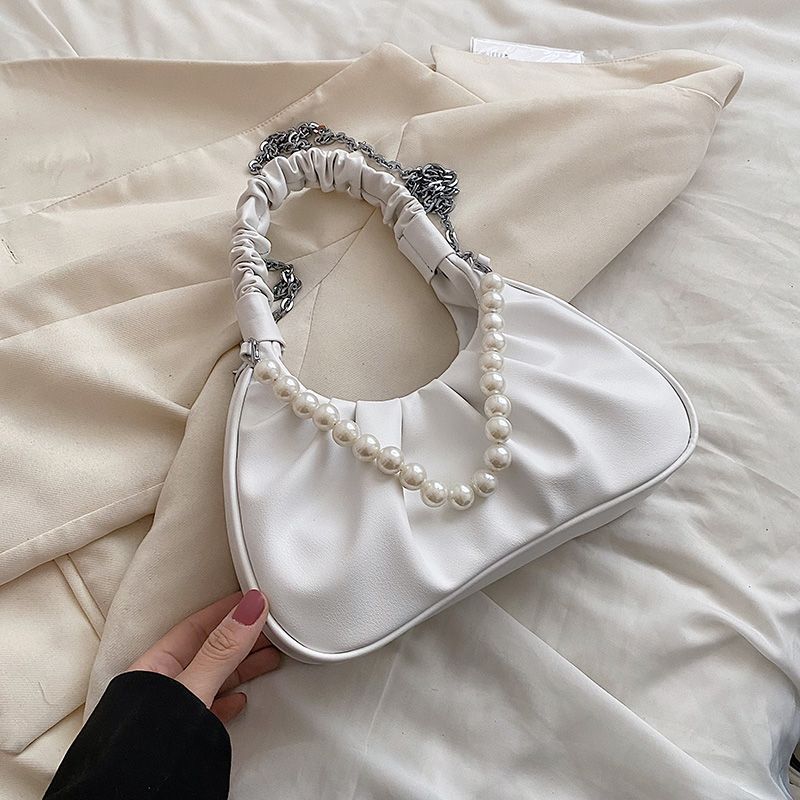 Perla Naisten Pieni Ja Ylellinen Crossbody Käsilaukku - Musta