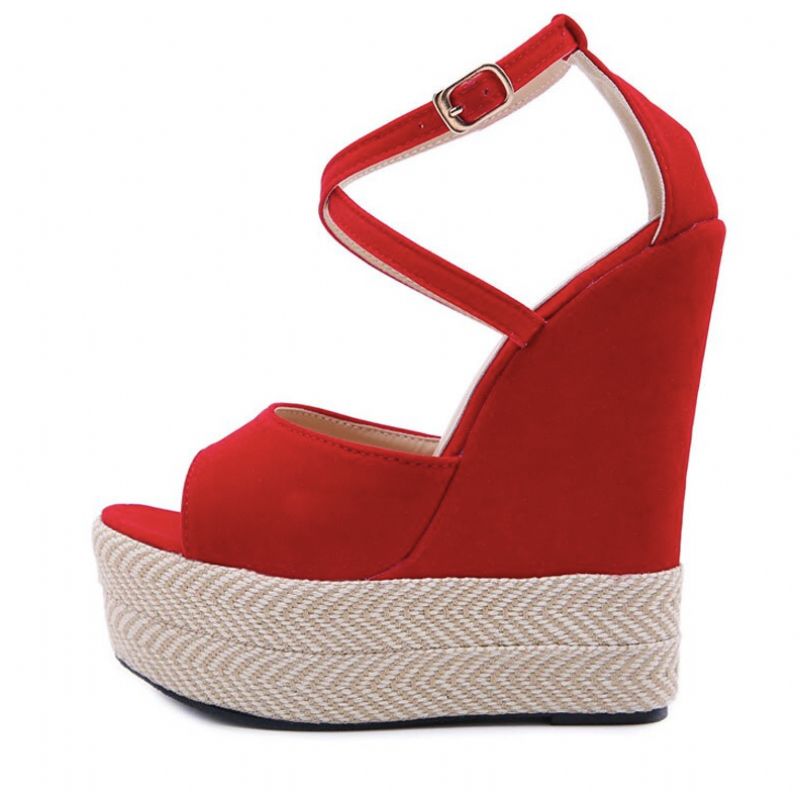 Philana Wedge - Punainen