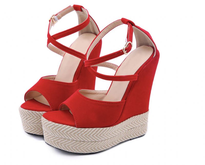 Philana Wedge - Punainen